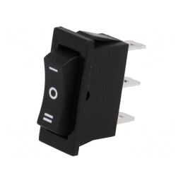 Comutator Basculant Negru 10A 250V | Electronic-mag.ro | Componente Electronice
