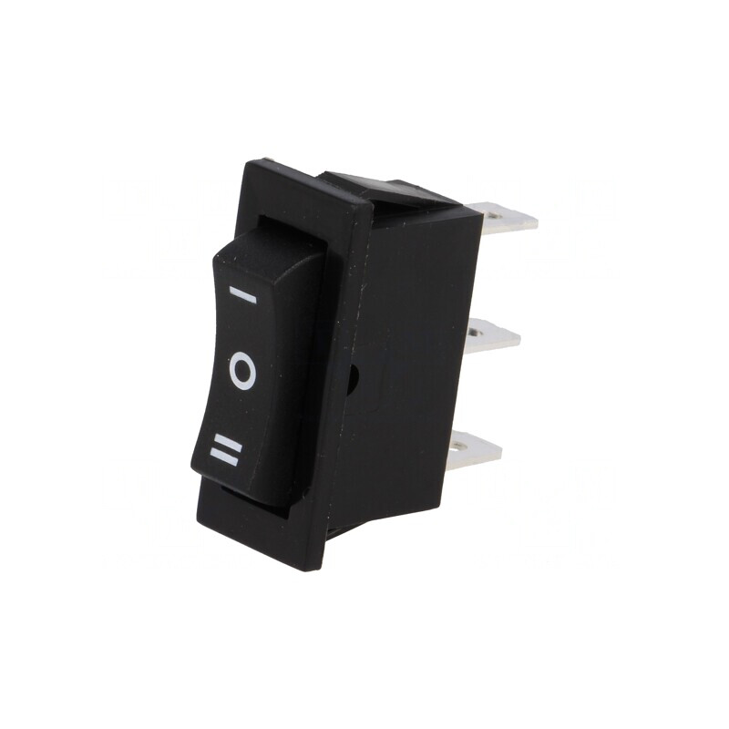 Comutator Basculant Negru 10A 250V | Electronic-mag.ro | Componente Electronice