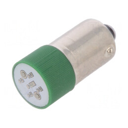 Lampă LED Verde 24V BA9S | Electronic-mag.ro | Componente Electronice