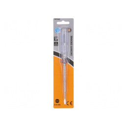 Tester de Tensiune Izolată 190mm 100-250V | Electronic-mag.ro | Componente Electronice