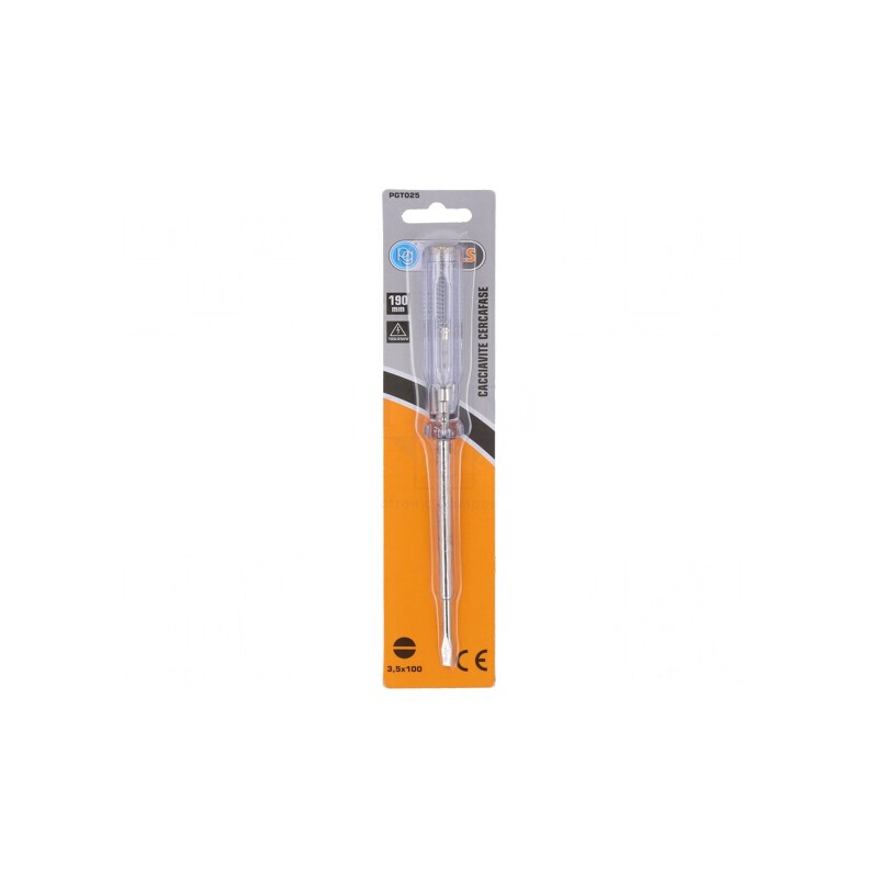 Tester de Tensiune Izolată 190mm 100-250V | Electronic-mag.ro | Componente Electronice