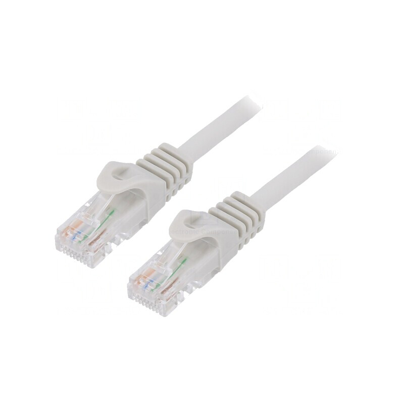 Cablul Patch U/UTP Cat6 2m Gri | Electronic-mag.ro | Componente Electronice