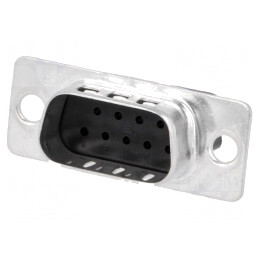 Conector D-Sub 9 Pin Tată pe Cablu 16,9mm | Electronic-mag.ro | Componente Electronice