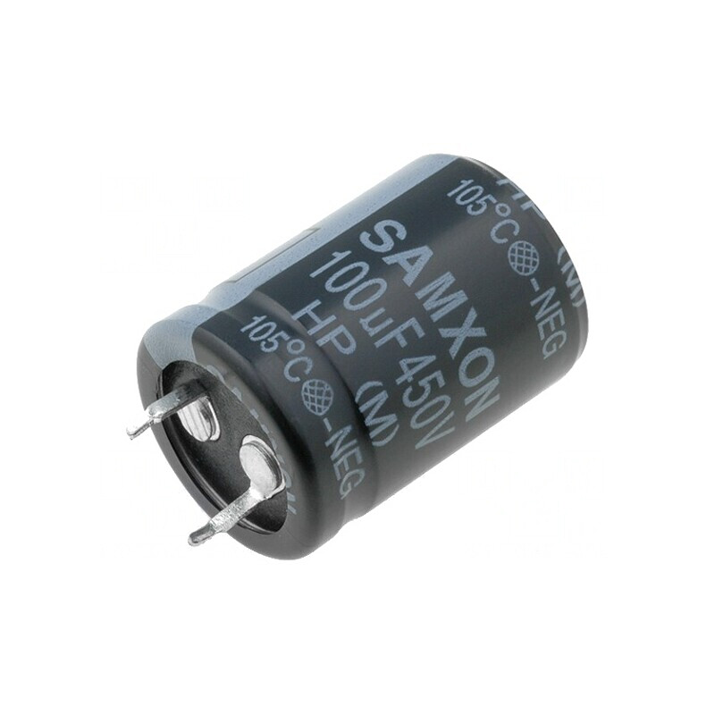 Condensator Electrolitic SNAP-IN 100uF 450V Ø22x30mm 20% | Electronic-mag.ro | Componente Electronice