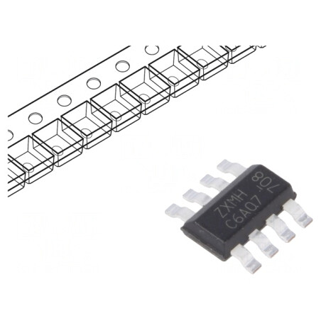 MOSFET Unipolar 60V 1.4A 1.3W Tranzistor x2 | Electronic-mag.ro | Componente Electronice