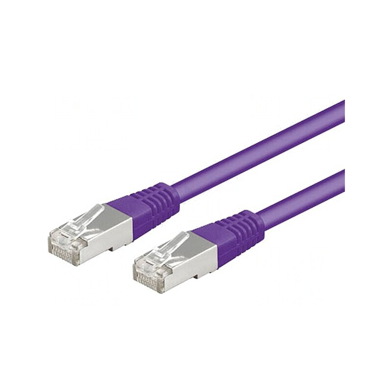 Patch cord violet 2m SF/UTP 5e CCA PVC | Electronic-mag.ro | Componente Electronice Patch cord violet 2m SF/UTP 5e CCA PVC | Electronic-mag.ro | Componente Electronice