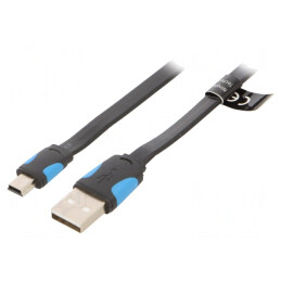 Cablu USB 2.0 A la Mini B 1m