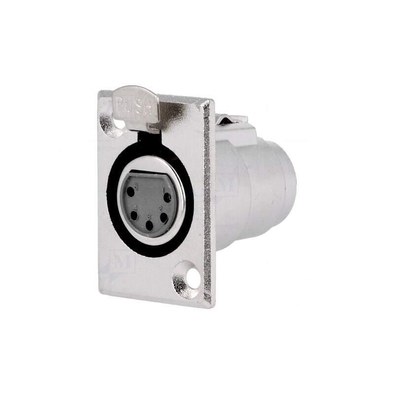 Soclu XLR Mamă 5 Pin pentru Lipire 3mm | Electronic-mag.ro | Componente Electronice Soclu XLR Mamă 5 Pin pentru Lipire 3mm | Electronic-mag.ro | Componente Electronice