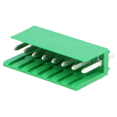 Soclu cablu-placă 8 pini THT drept 3,96mm | Electronic-mag.ro | Componente Electronice