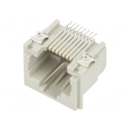 Conector RJ45 Modular, Gri | Electronic-mag.ro | Componente Electronice