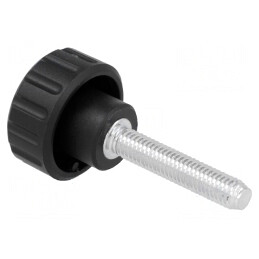 Buton Reglare Poliamidă M5 20mm | Electronic-mag.ro | Componente Electronice
