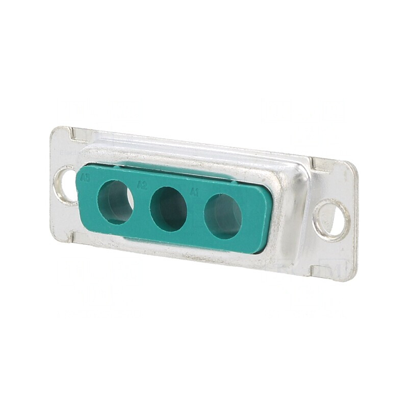 Conector D-Sub 3 Pini Montare Panou 7.5A | Electronic-mag.ro | Componente Electronice