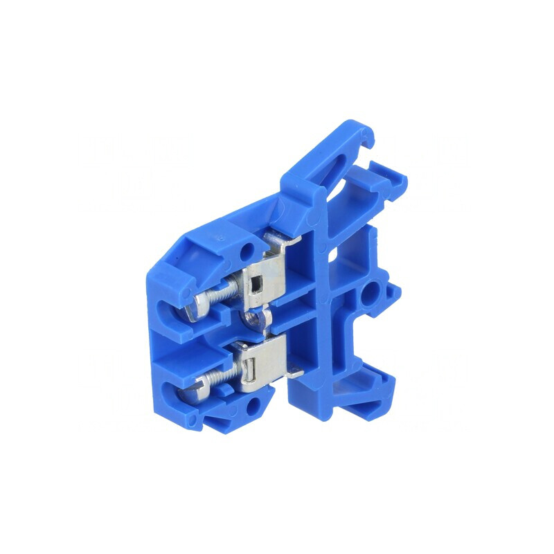 Conector Îmbinare Șine 0,5-4mm² 2 Piste 690V Albastru | Electronic-mag.ro | Componente Electronice