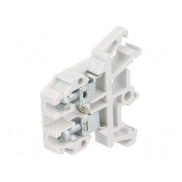 Conector Îmbinare Șine Gri 6,4mm 2 Borne | Electronic-mag.ro | Componente Electronice