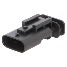 Conector Auto MCON 1.2 Tată 4 Pin Negru | Electronic-mag.ro | Componente Electronice