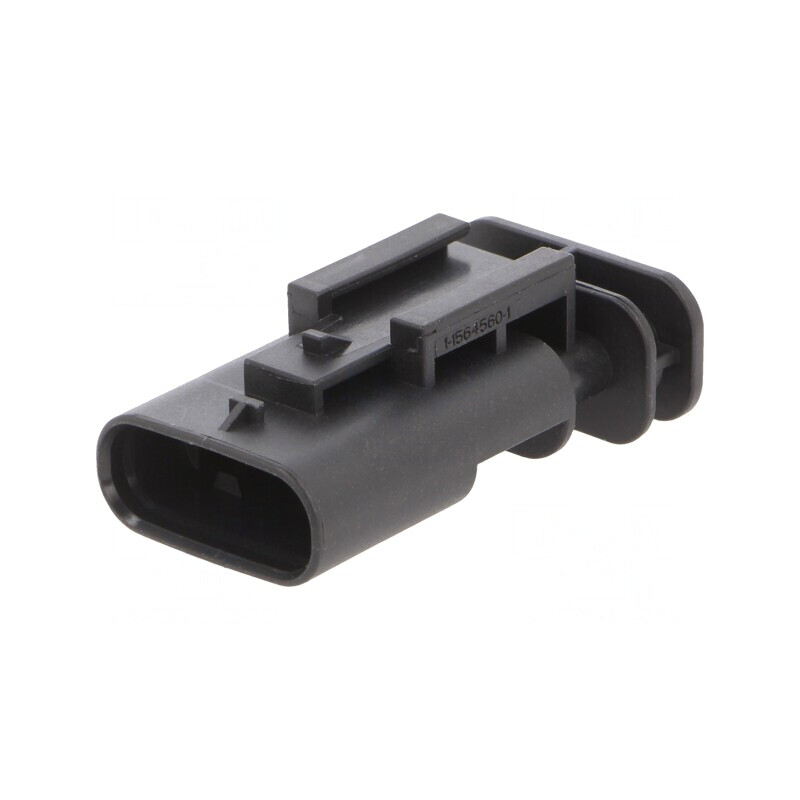 Conector Auto MCON 1.2 Tată 4 Pin Negru | Electronic-mag.ro | Componente Electronice
