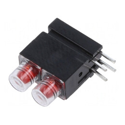 LED Roșu 3,9mm 20mA 60° | Electronic-mag.ro | Componente Electronice