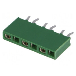 Soclu pini 1x6 THT 2,54mm mamă drept | Electronic-mag.ro | Componente Electronice
