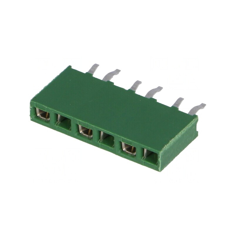 Soclu pini 1x6 THT 2,54mm mamă drept | Electronic-mag.ro | Componente Electronice