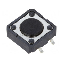 Microîntrerupător TACT SPST-NO 0,05A 24VDC SMD | Electronic-mag.ro | Componente Electronice
