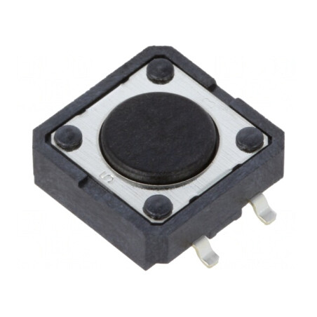 Microîntrerupător TACT SPST-NO 0,05A 24VDC SMD | Electronic-mag.ro | Componente Electronice