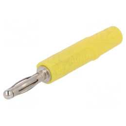 Mufă Banană 2mm Galbenă 10A | Electronic-mag.ro | Componente Electronice