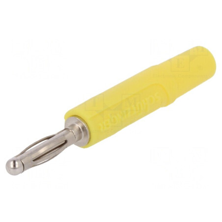 Mufă Banană 2mm Galbenă 10A | Electronic-mag.ro | Componente Electronice
