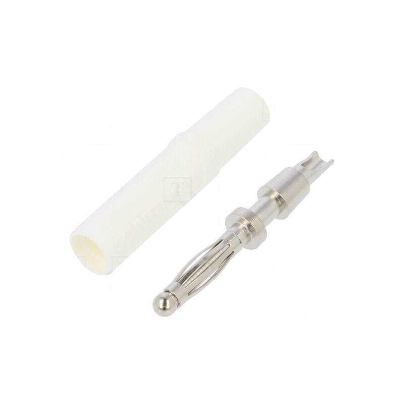 Mufă Banană 2mm Albă 10A 33VAC 70VDC | Electronic-mag.ro | Componente Electronice Mufă Banană 2mm Albă 10A 33VAC 70VDC | Electronic-mag.ro | Componente Electronice