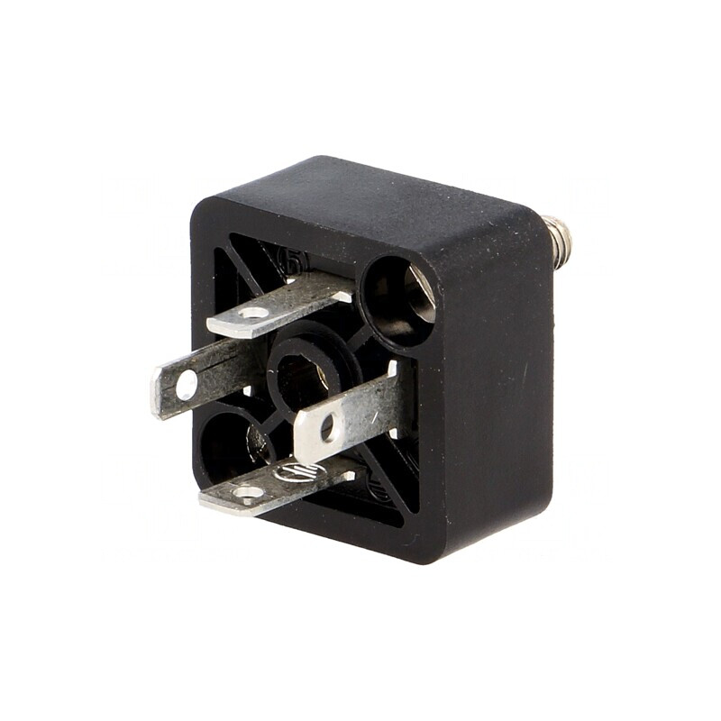 Conector cu Valvă Soclu Format C PIN 4 Drept 6A 9.4mm | Electronic-mag.ro | Componente Electronice