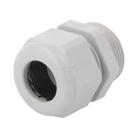 Garnitură de etanșare PG21 IP68 poliamidă gri deschis | Electronic-mag.ro | Componente Electronice