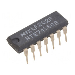 Circuit Integrat Digital cu 4 Canale, 2 Intrări, DIP14 | Electronic-mag.ro | Componente Electronice