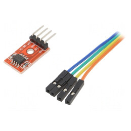 Modul Extensie Memorie EEPROM I2C AT24C08 8kb | Electronic-mag.ro | Componente Electronice