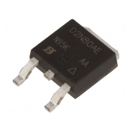 Tranzistor N-MOSFET 800V 1.8A 62.5W | Electronic-mag.ro | Componente Electronice