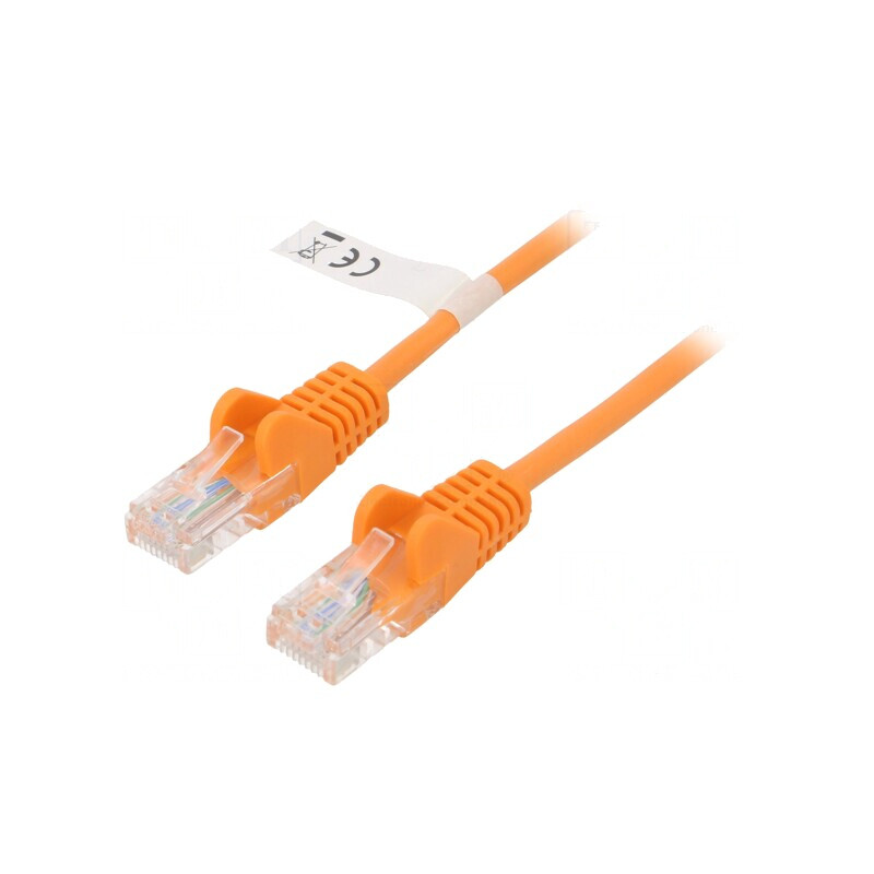 Patch Cord UTP Cat6 Portocaliu 1,5m | Electronic-mag.ro | Componente Electronice