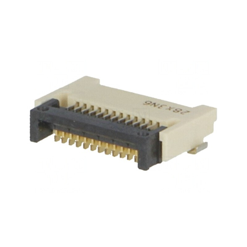 Conector FFC/FPC Orizontal 12 Pini ZIF SMT | Electronic-mag.ro | Componente Electronice