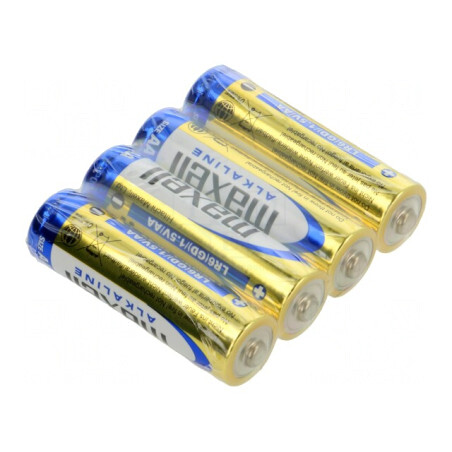Baterie Alcalină 1,5V AA 4 Bucăți | Electronic-mag.ro | Componente Electronice