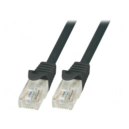 Cablu Patch UTP Cat6 Negru 1.5m | Electronic-mag.ro | Componente Electronice