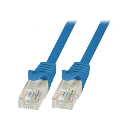 Cablu Patch UTP Cat6 Albastru 1.5m | Electronic-mag.ro | Componente Electronice