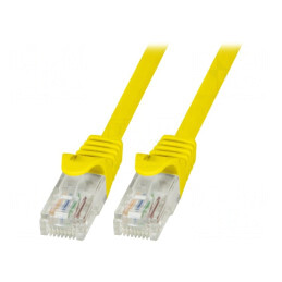 Patch cord U/UTP Cat6 PVC Galben 1,5m | Electronic-mag.ro | Componente Electronice