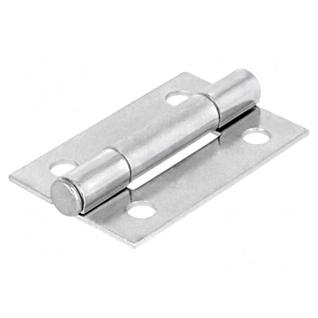 Balama oțel zincat 40mm 4 orificii | Electronic-mag.ro | Componente Electronice