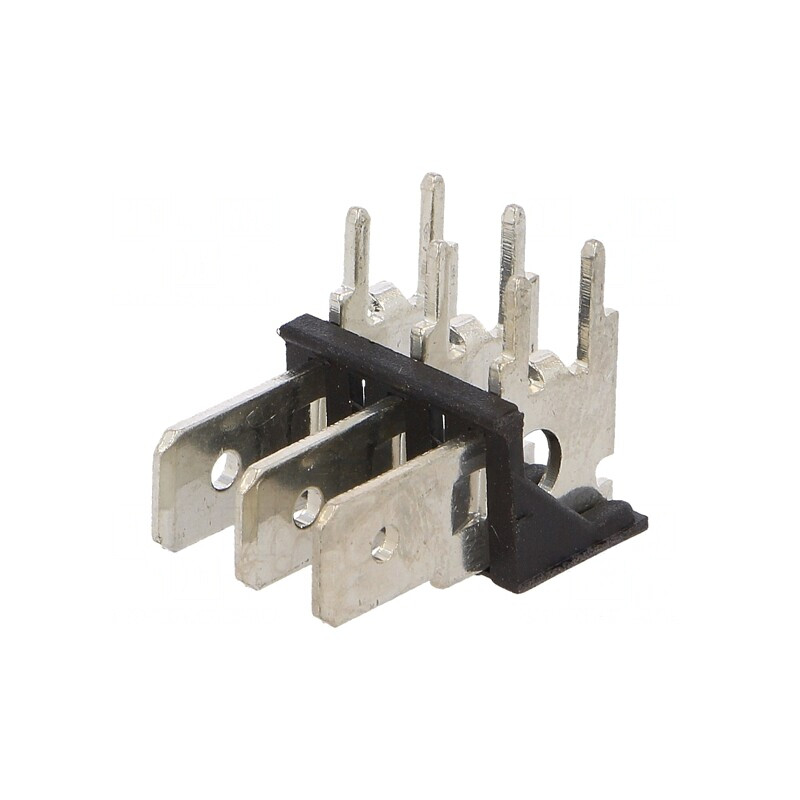 Conector Spadă 6,4mm x 0,8mm THT Oțel Cositorit 500V | Electronic-mag.ro | Componente Electronice