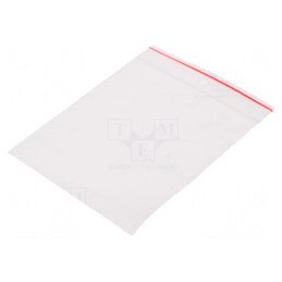 Pungă polietilenă cu fermoar 120x100mm 40um | Electronic-mag.ro | Componente Electronice