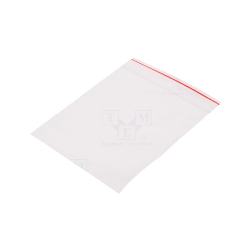 Pungă polietilenă cu fermoar 120x100mm 40um | Electronic-mag.ro | Componente Electronice