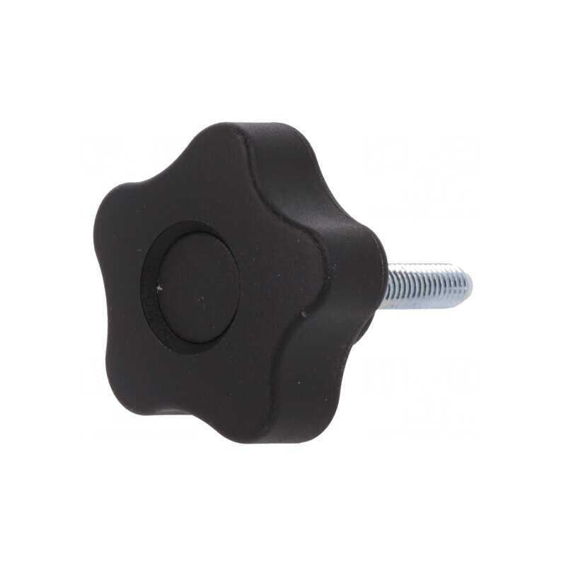 Buton de Reglare Negru Ø40mm Filet M6 | Electronic-mag.ro | Componente Electronice Buton de Reglare Negru Ø40mm Filet M6 | Electronic-mag.ro | Componente Electronice