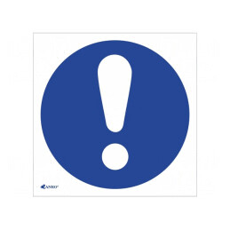 Indicator de protecție PVC 200x200mm | Electronic-mag.ro | Componente Electronice