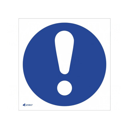Indicator de protecție PVC 200x200mm | Electronic-mag.ro | Componente Electronice