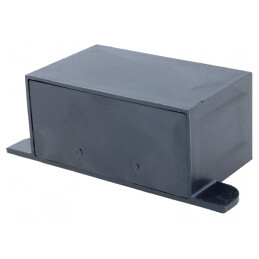 Carcasă ABS Neagră cu Panou 88x38x28mm | Electronic-mag.ro | Componente Electronice