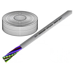 Cablu neecranat UNITRONIC® LiYY 10x0,14mm2 350V gri