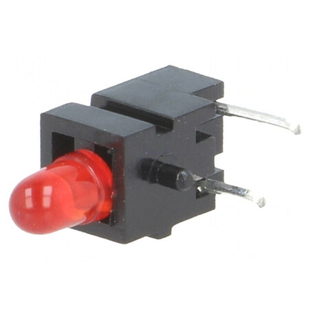 LED 3mm Roșu 625nm 20mA | Electronic-mag.ro | Componente Electronice