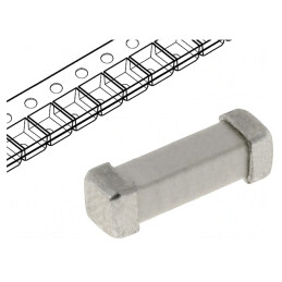 Siguranță întârziere 1A SMD ceramică 277VAC 250VDC | Electronic-mag.ro | Componente Electronice